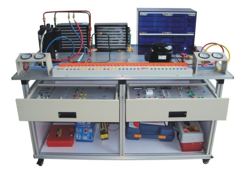 空調(diào)冰箱組裝與調(diào)試實訓考核裝置(智能考核型)